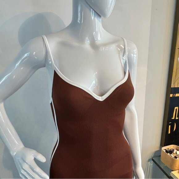 NWT Stretchy Flare Leg Shaper Onsie Jumpsuit - Picture 9 of 15